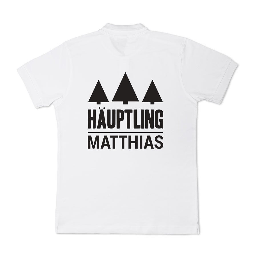 Poloshirt Herren - Weiß - S