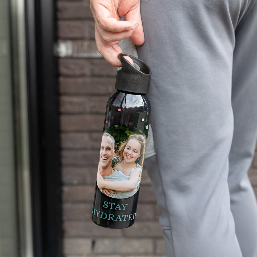 Botella de agua personalizada