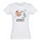 T-shirt Licorne - Femme - Blanc - S