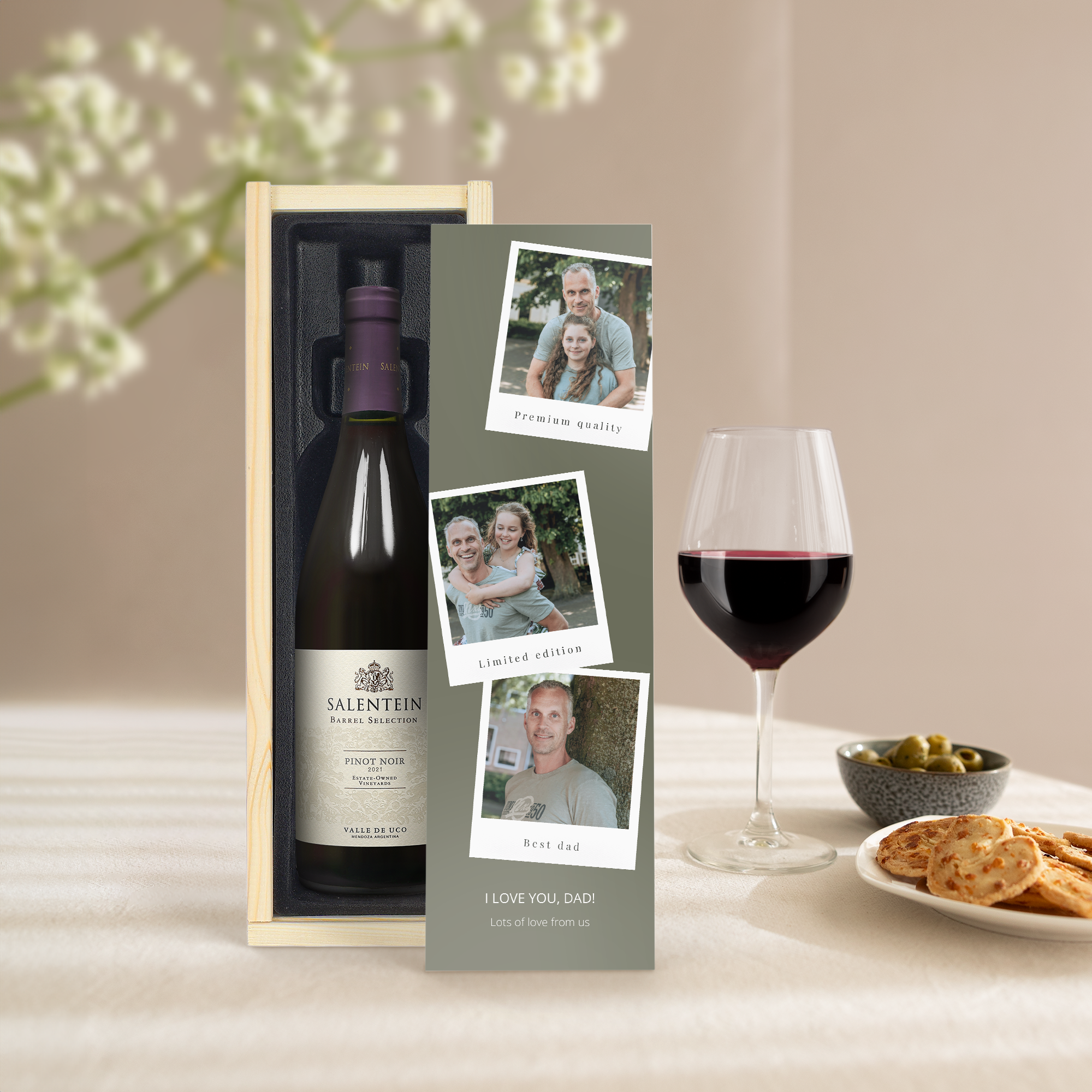 Personalised wine gift - Salentein - Pinot Noir