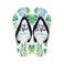 Bedruckte Flip-Flops
