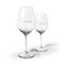 Wijnkist met wijnglazen - 3 vaks (gegraveerde glazen)