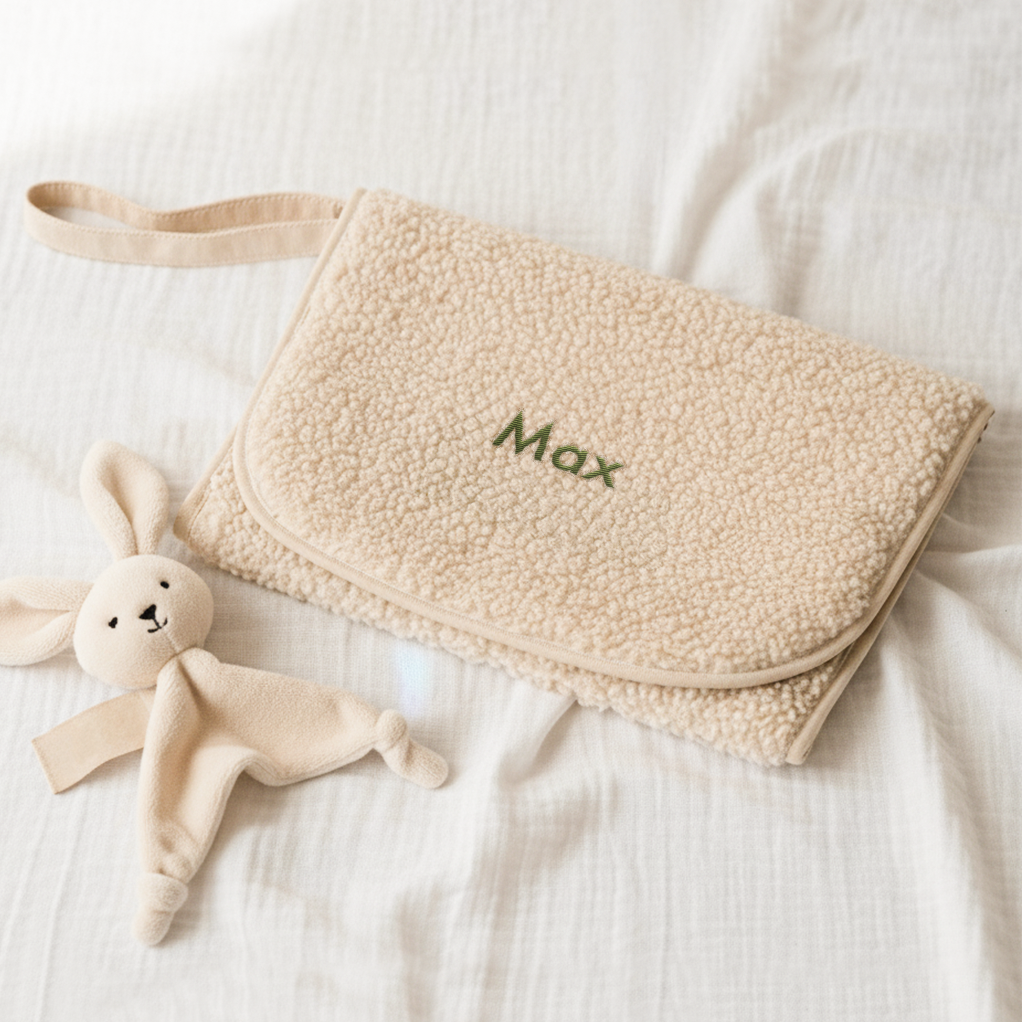 Personlig teddy baby stellematte