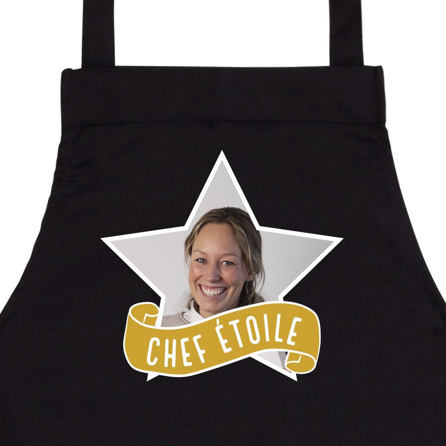 Tablier de cuisine - noir