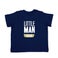 Baby shirt bedrukken - Korte mouw - Navy - 62/68