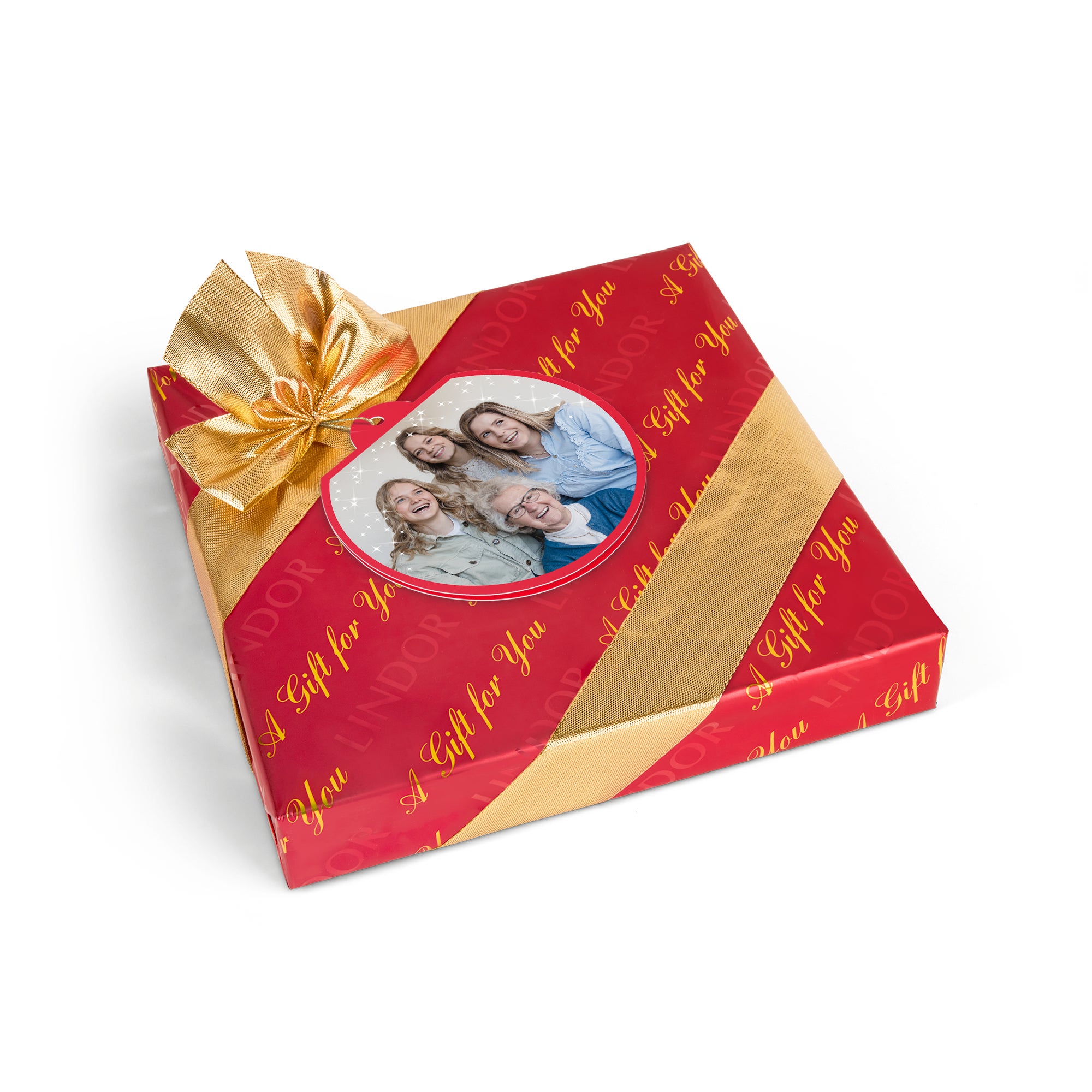 Lindt giftbox met persoonlijke kaart - Kerst