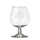 Copas para cognac con grabado
