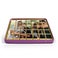 Puzzle photo en chocolat personnalisé - Boîte étain