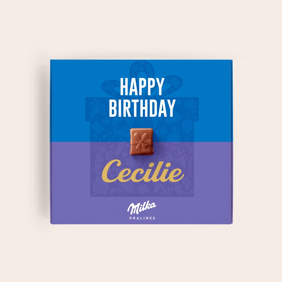 Milka Pralines Fødselsdag Milka Pralines Fødselsdag