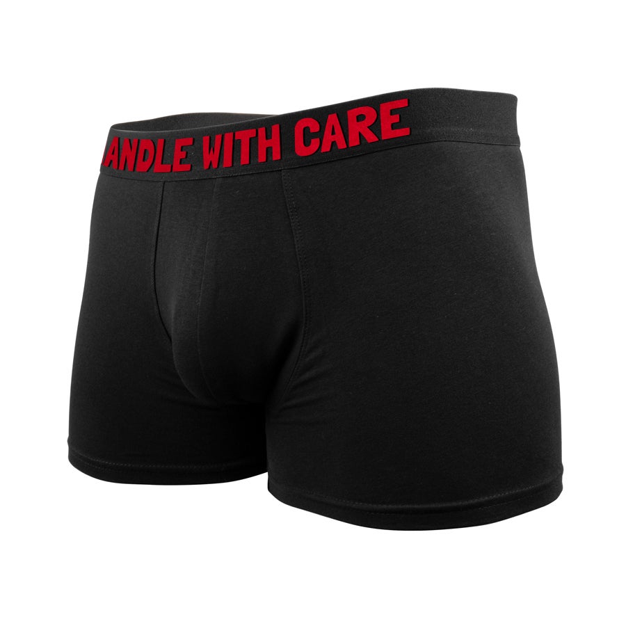 Personalised boxer shorts - Men - Size L - Name