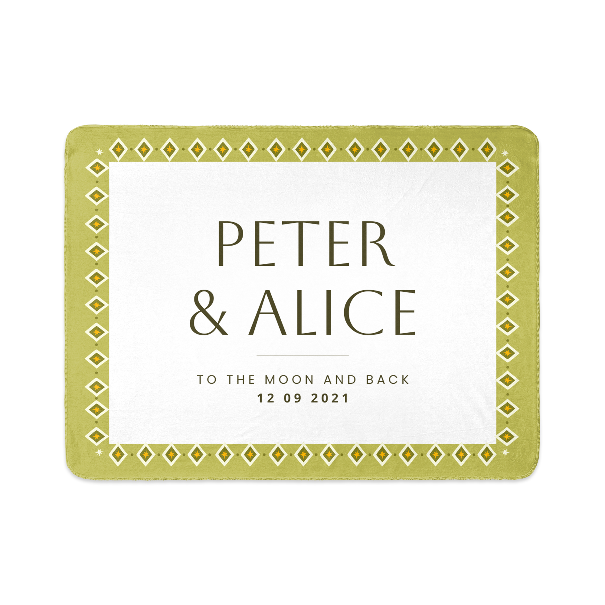 Personalised photo blanket