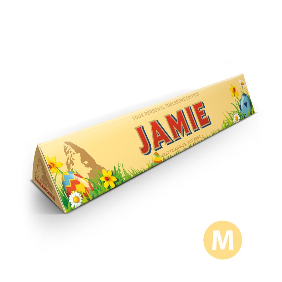 Personalised Toblerone Chocolate Bar - Easter - Business Personalised Toblerone Chocolate Bar - Easter - Business