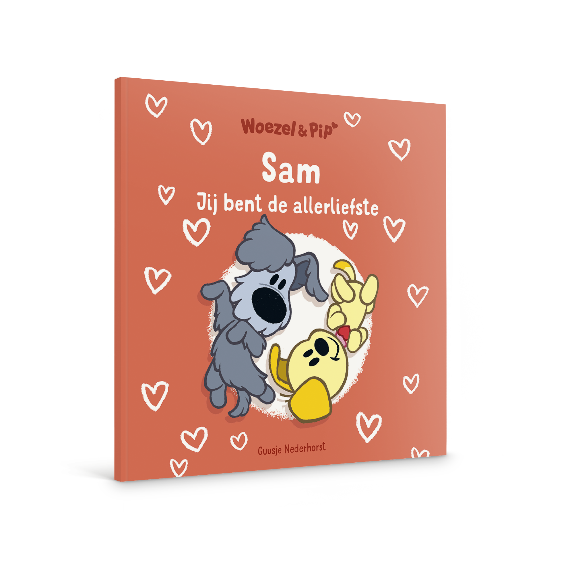 Boek "Woezel & Pip - Jij bent de allerliefste" met naam