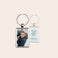 Personalised key ring - Stainless steel Personalised key ring - Stainless steel