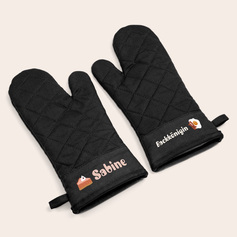Ofenhandschuhe personalisiert Ofenhandschuhe personalisiert