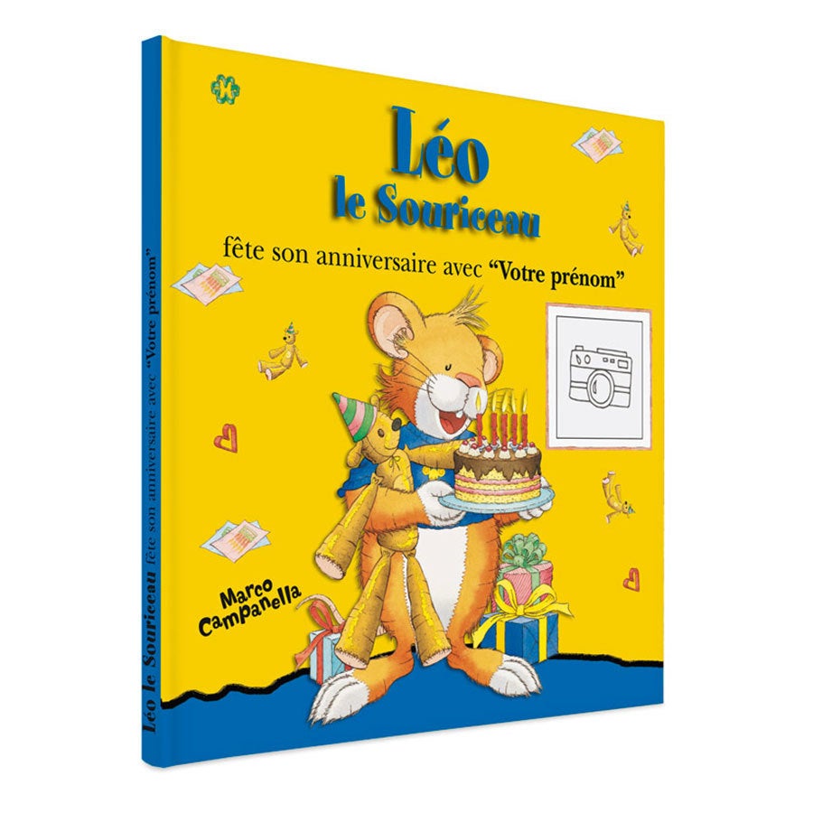 Livre personnalisé - Léo le Souriceau