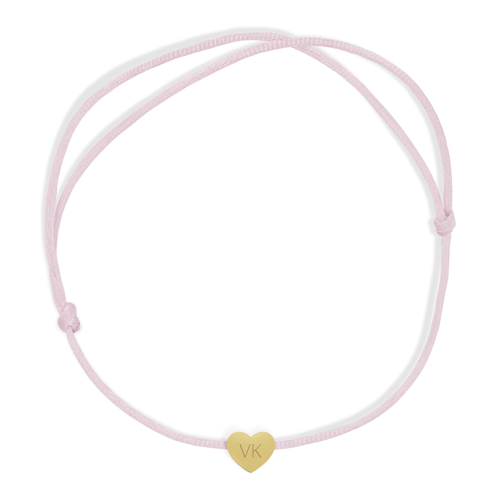 Pulseira de cordão personalizada