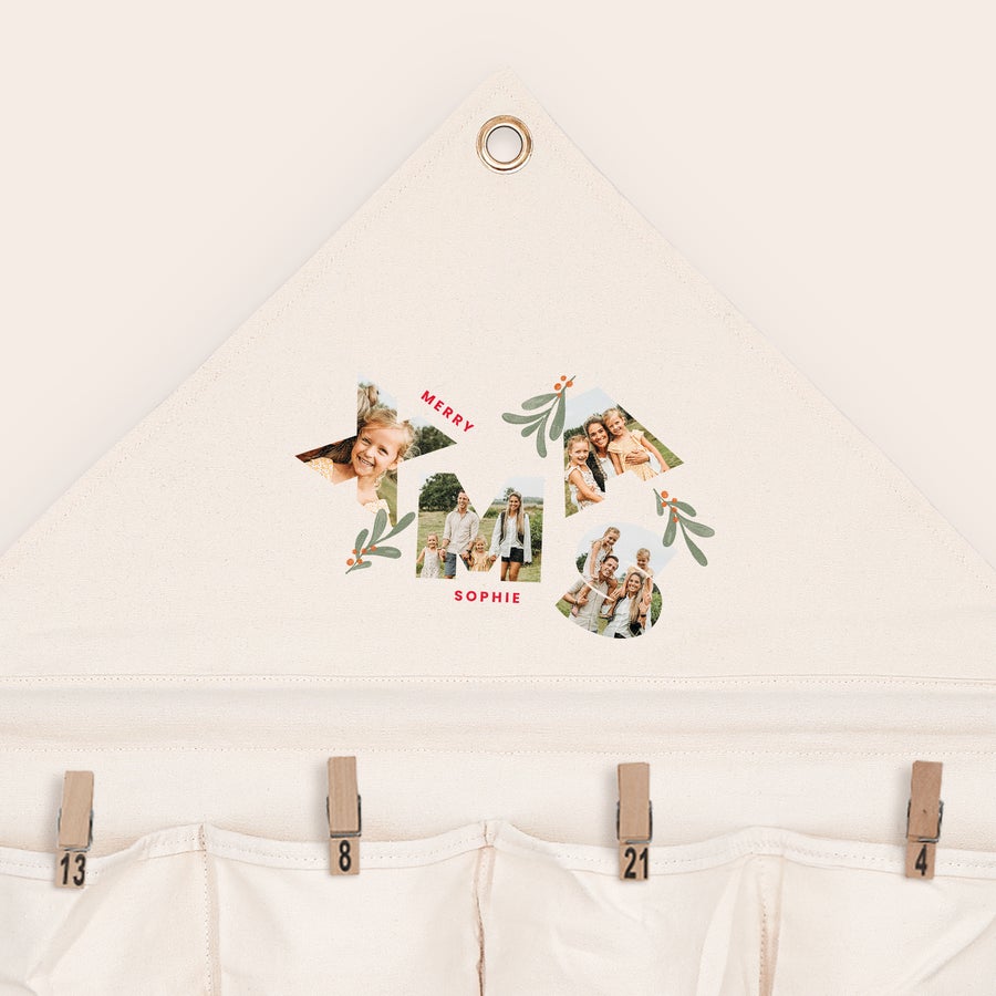 Fabric Pocket Advent Calendar Fabric Pocket Advent Calendar