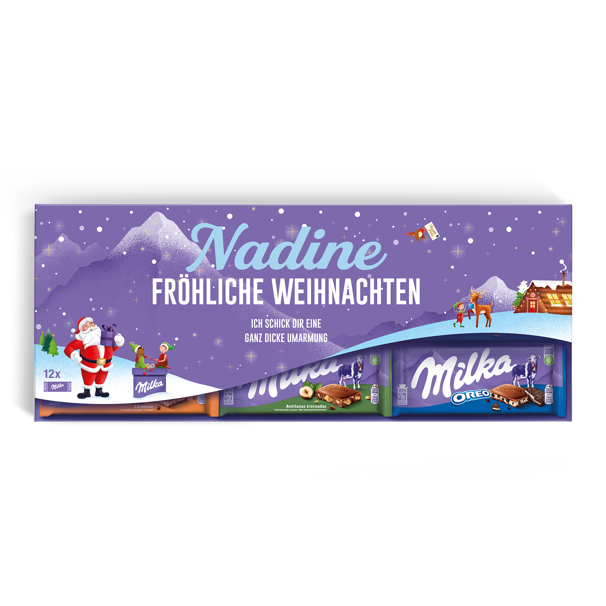 Riesen Milka Schokolade Personalisiert