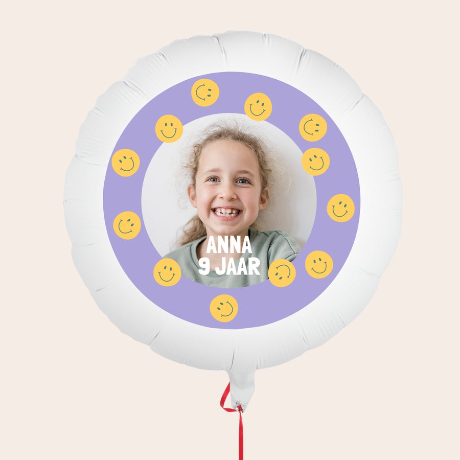 Ballon met foto Ballon met foto