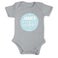 ¿Serás mi padrino - onesie - Gris - 50/56