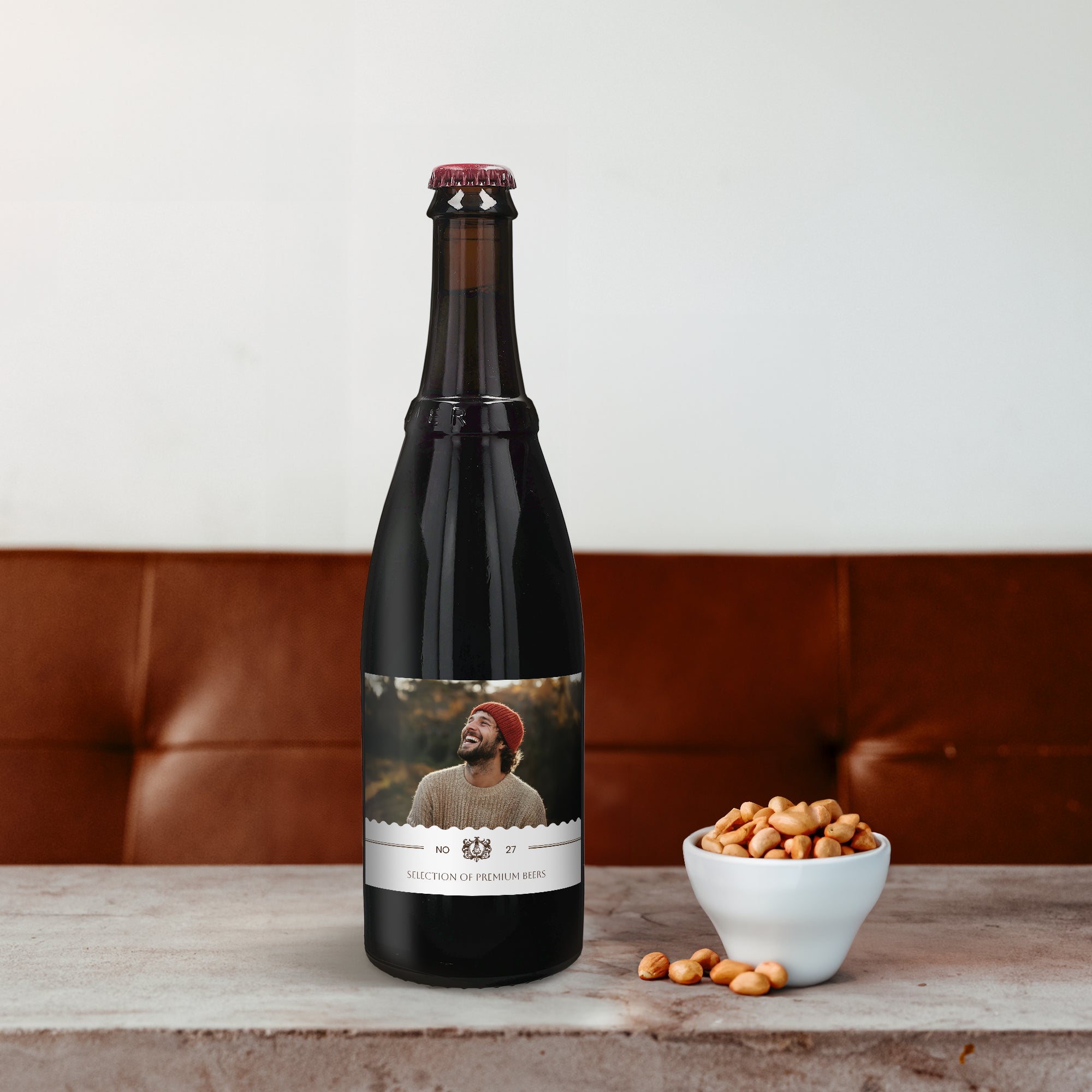 Piwo Westmalle Dubbel - Etykieta - 750 ml