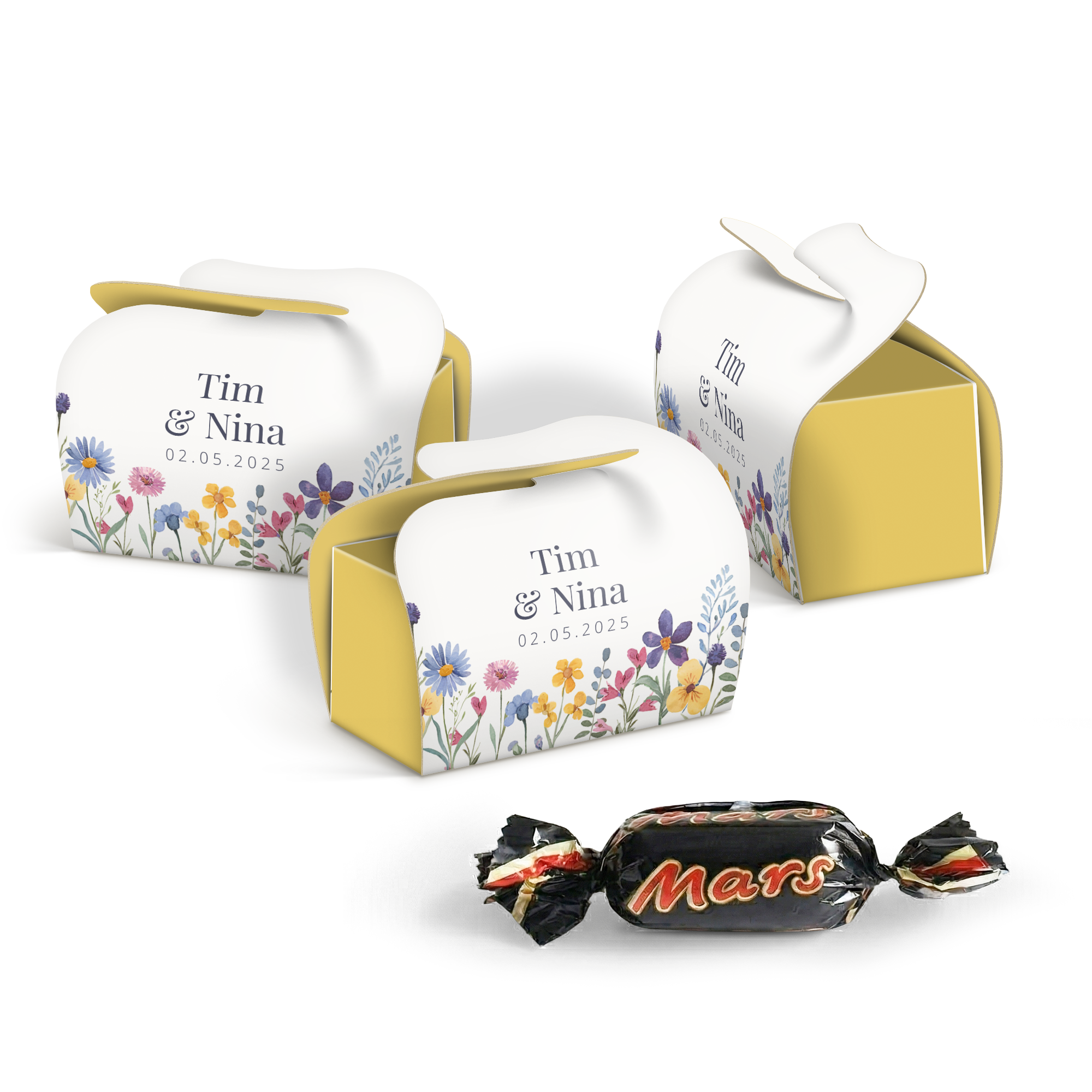 Celebrations mini traktatie personaliseren