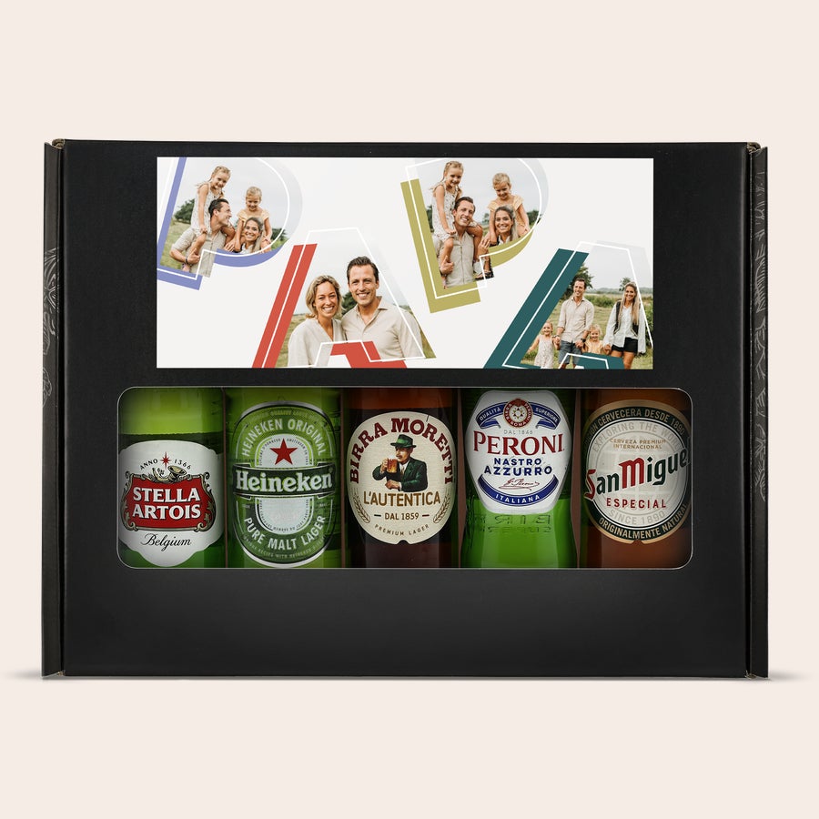 Bier Vatertag Geschenkset personalisieren Bier Vatertag Geschenkset personalisieren