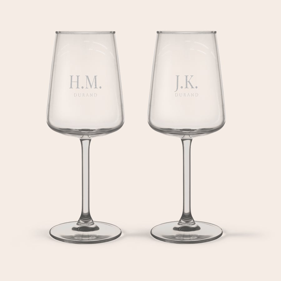 Verre à vin blanc personnalisé Verre à vin blanc personnalisé