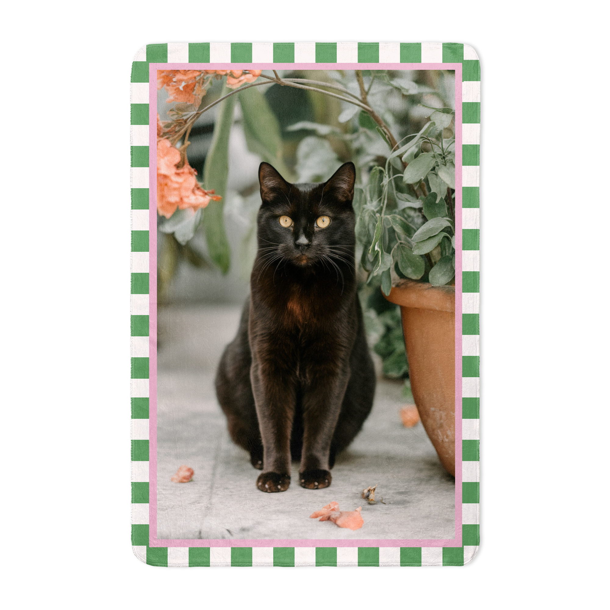 Personalizowany koc polarowy - Pled - Zwierzęta - 100 x 150 cm