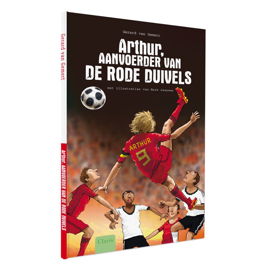 EK 2021 Boek met naam - Aanvoerder van de Rode Duivels