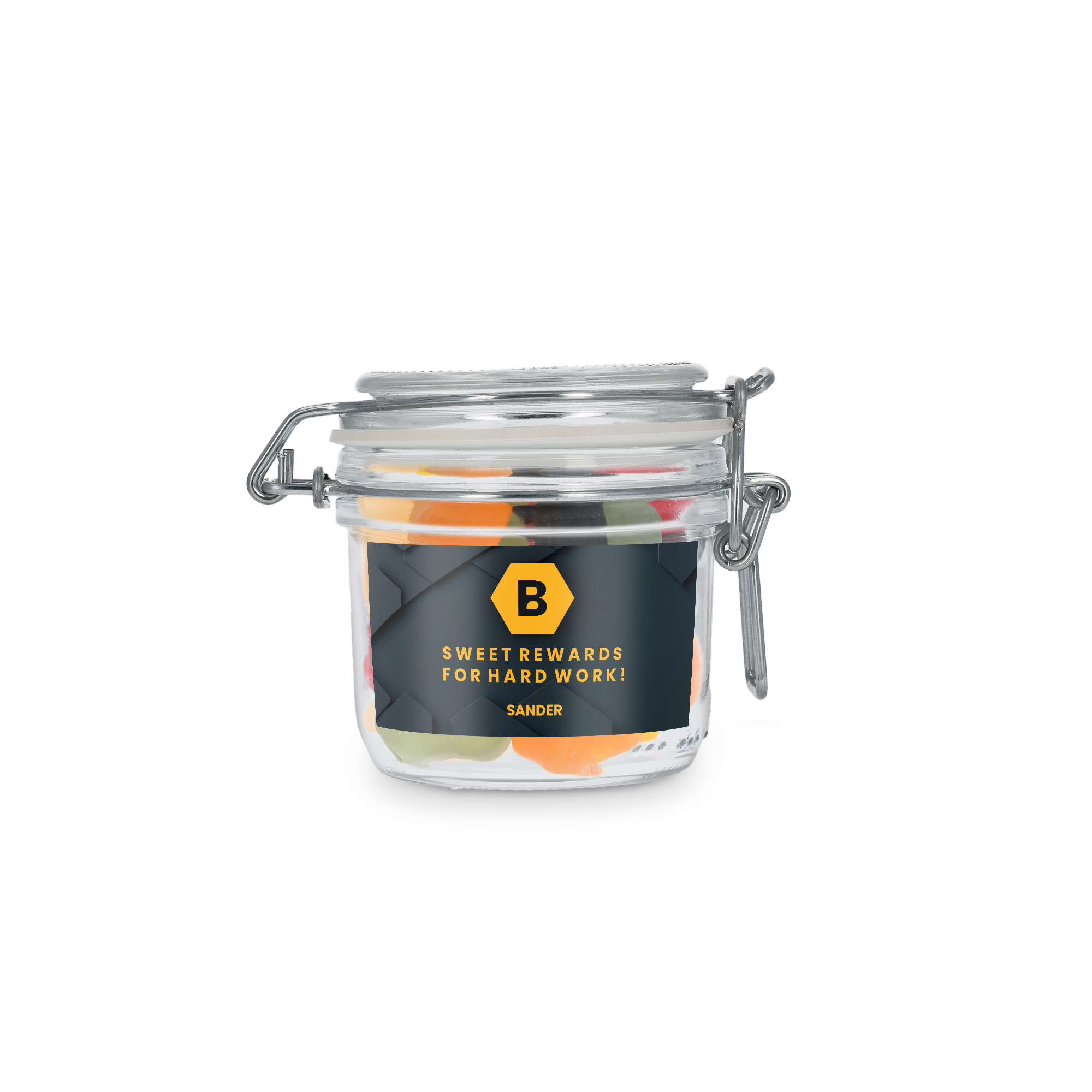 Tarro de caramelos personalizado