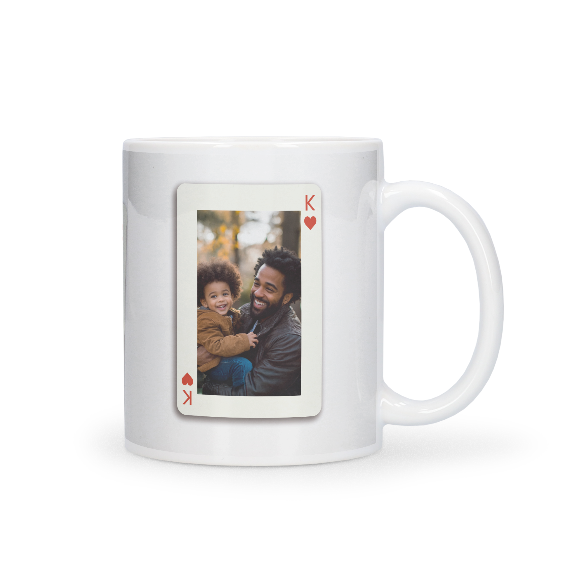 Tasse mit Foto - Weiß