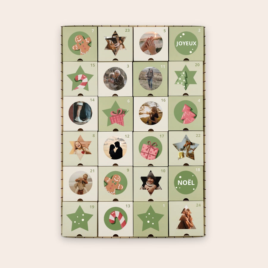 Calendrier de l'avent à faire soi-même Calendrier de l'avent à faire soi-même