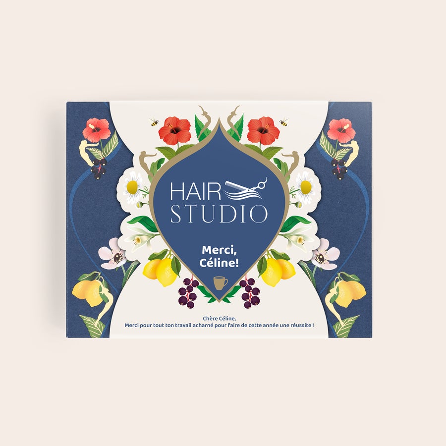 Thé Pukka personnalisé Coffret cadeau de thés Pukka imprimé avec nom et message personnalisé, une tasse chaude avec leur nom dessus