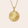 Round pendant necklace Round pendant necklace