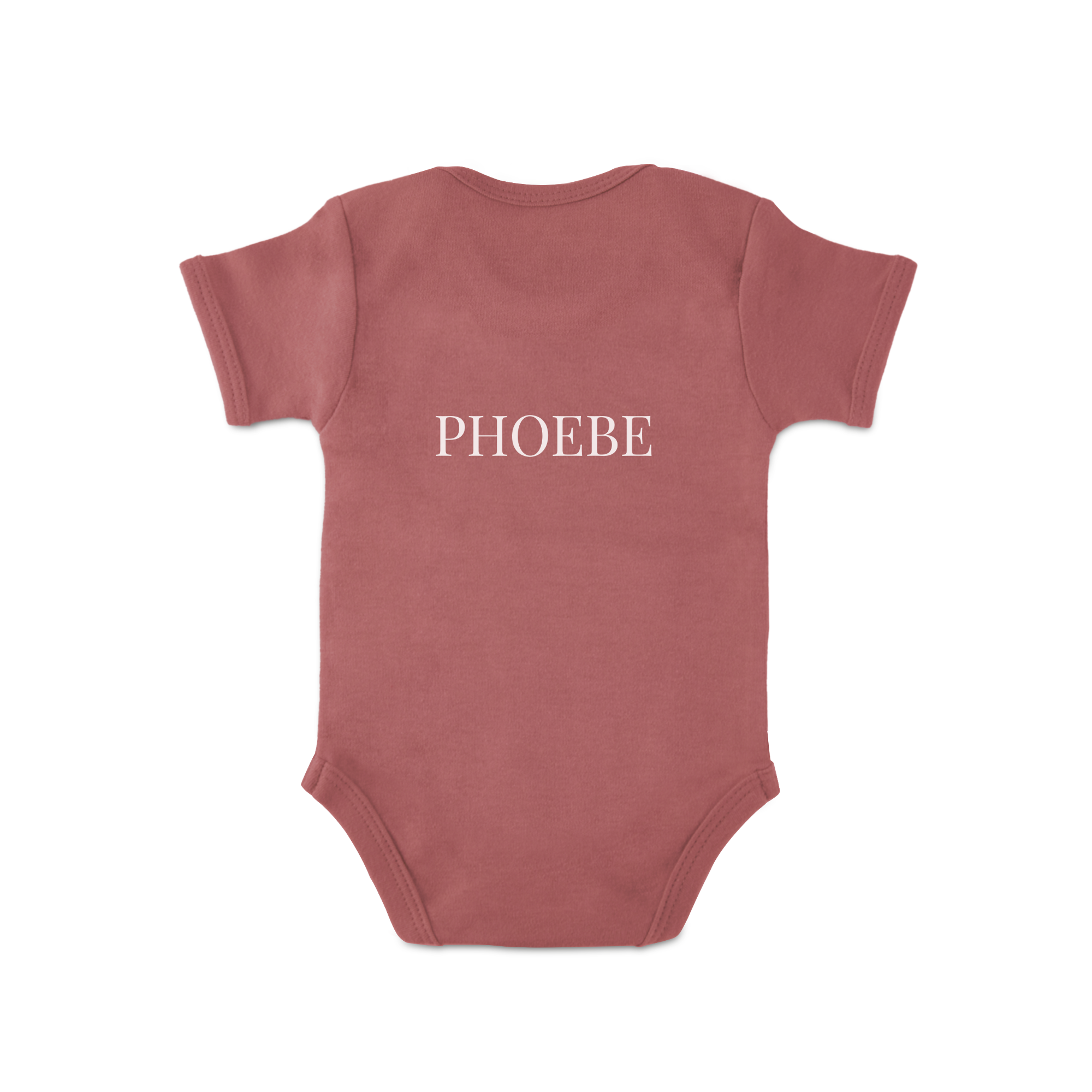 Personalised baby grow