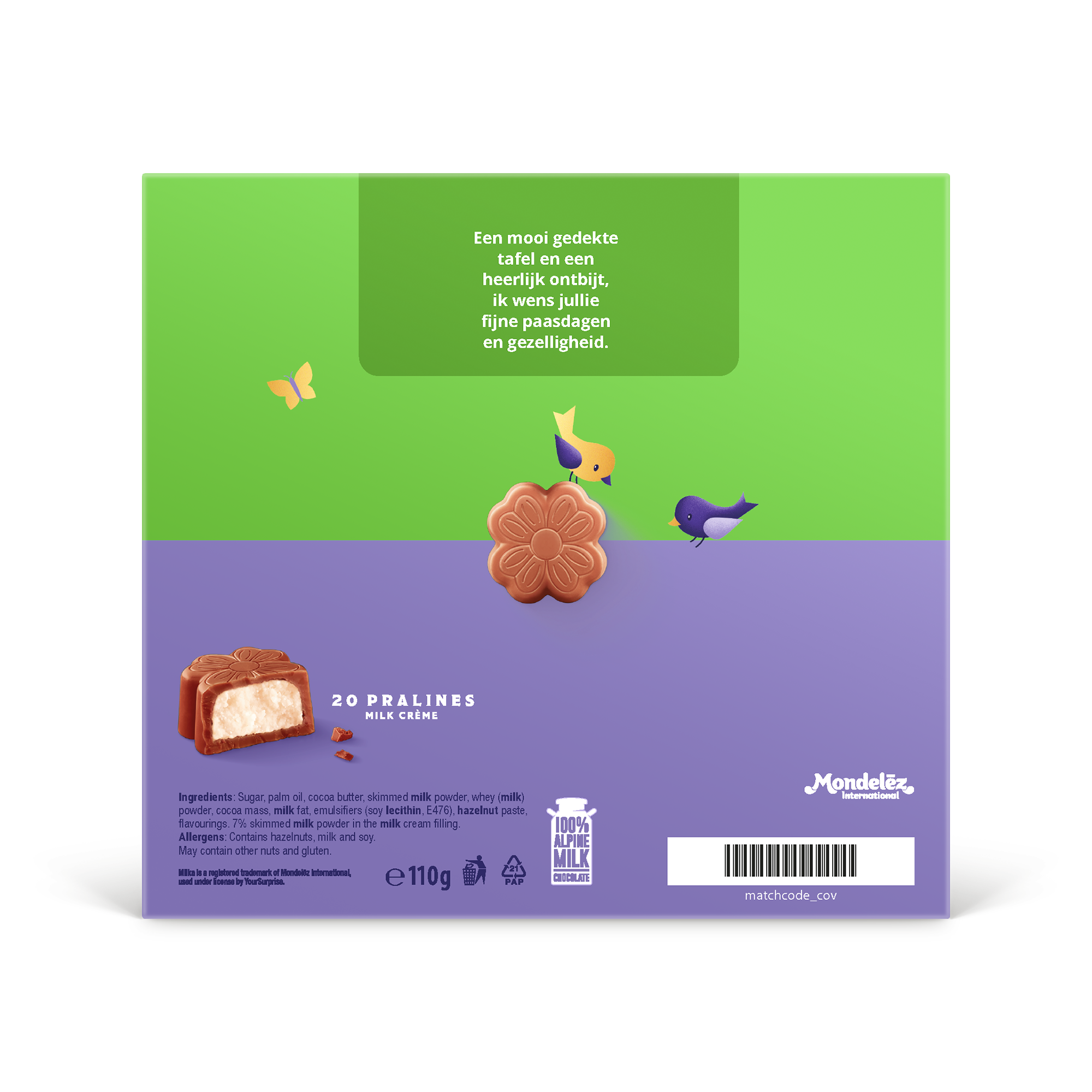 Milka 3D giftbox - Pasen