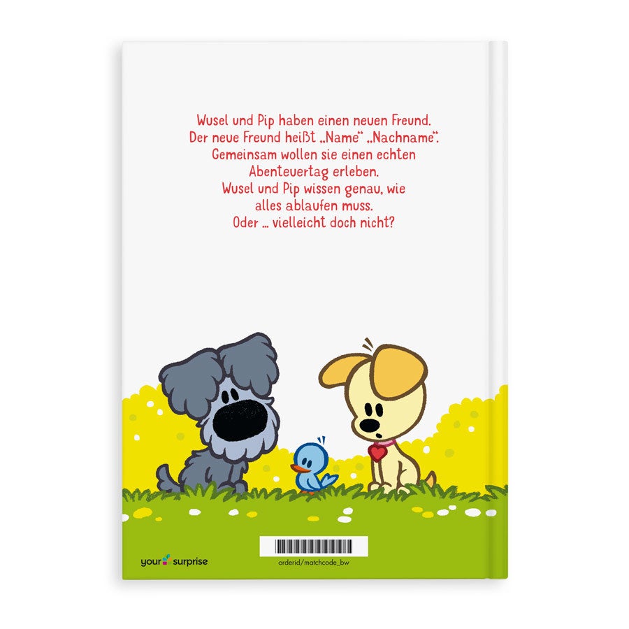 Kinderbuch  Wusel & Pip personalisieren