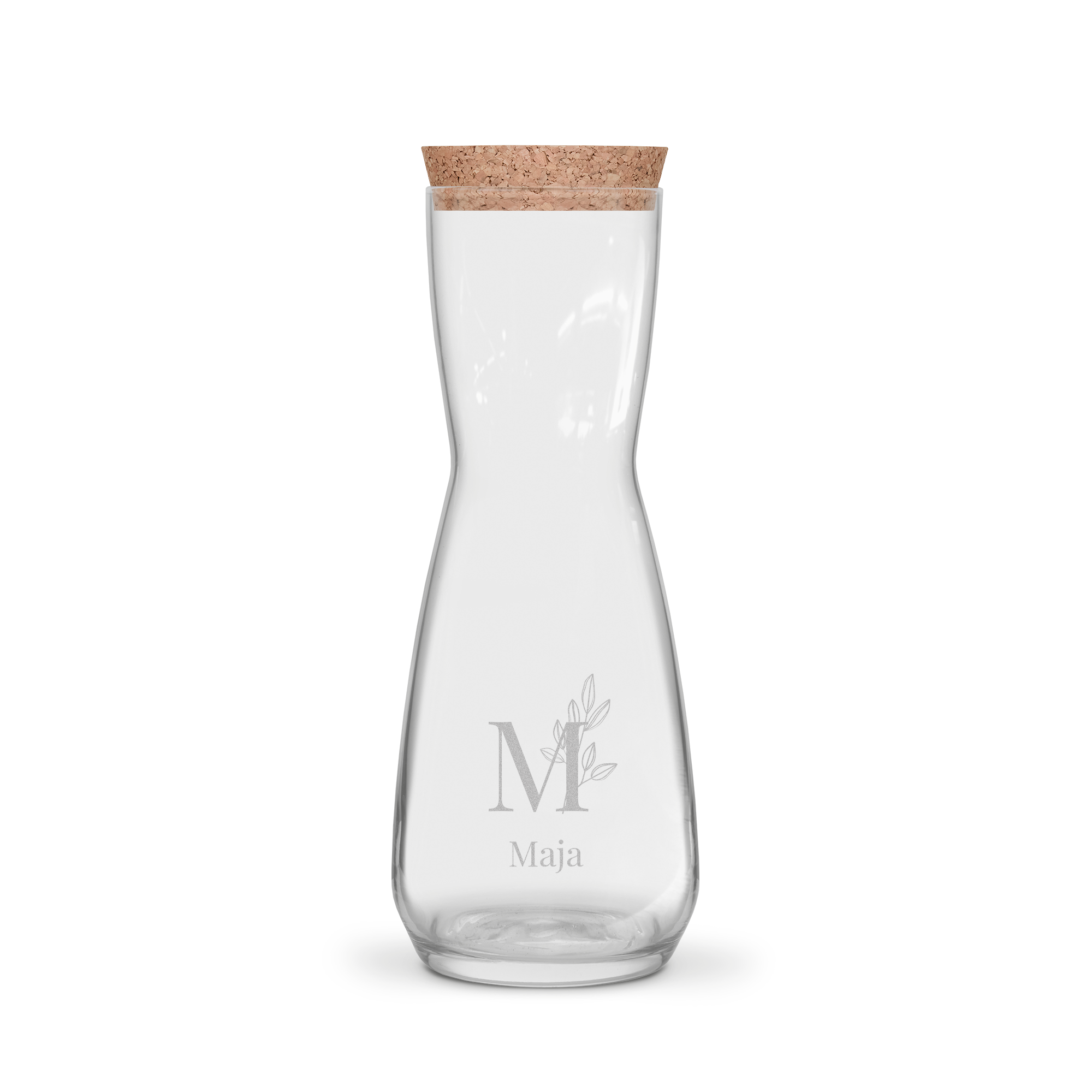 Karaffel med gravering