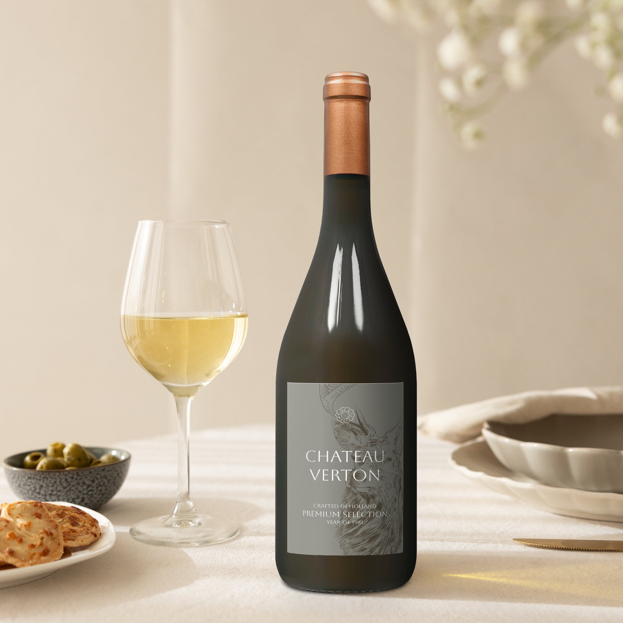 Wijn met bedrukt etiket - Salentein - Primus Chardonnay