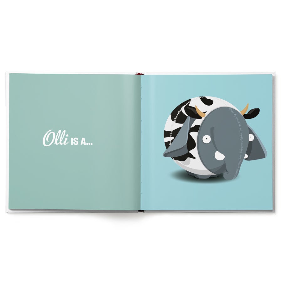 Personalised children's book - Hello Olli - Hardcover