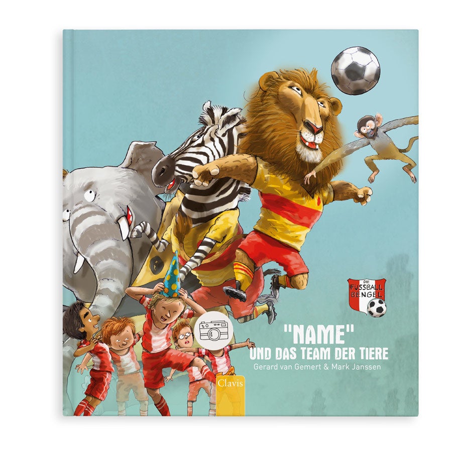 Buch mit Namen - Du und das Team der Tiere (Hardcover)