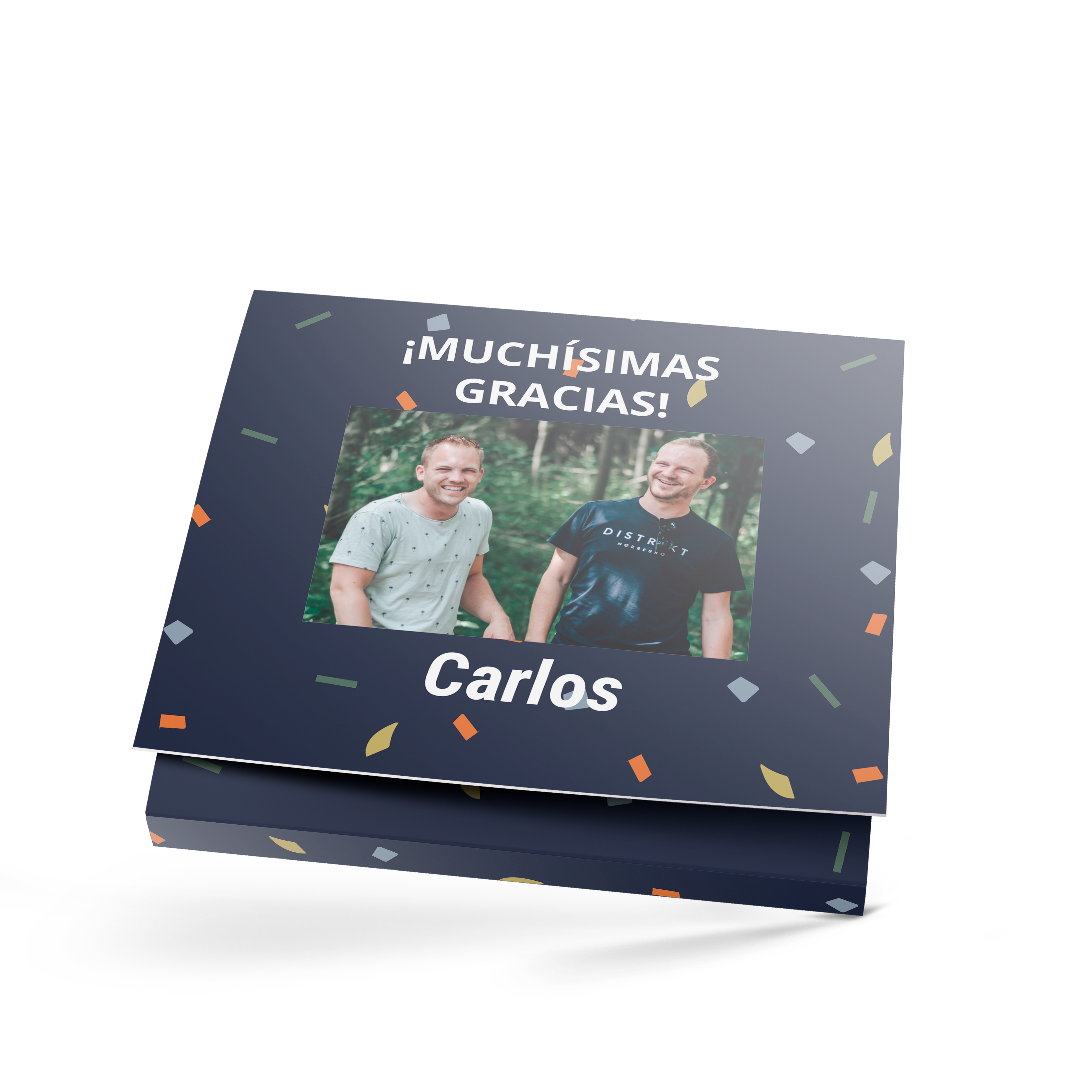 Caja de chocolates Verkade - Solo porque sí - 2 barras