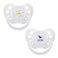 Pacifiers - White - Set of 2