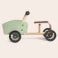 Houten bakfiets met naam Houten bakfiets met naam