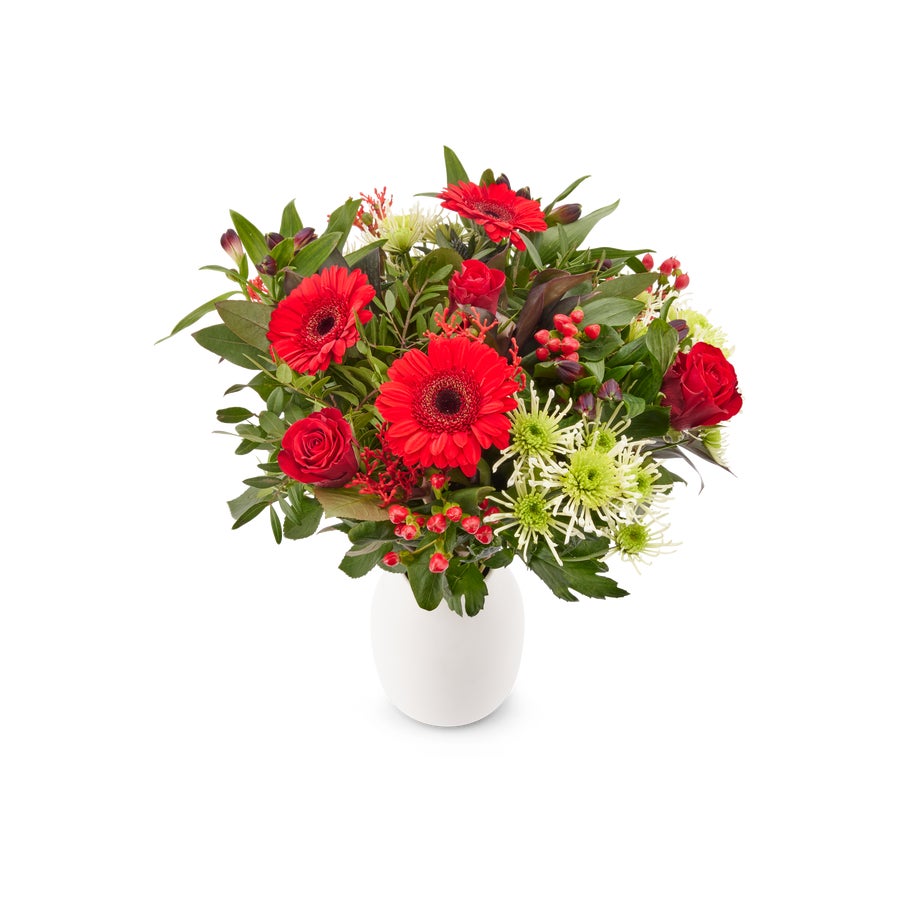 antwoord Spaans Eindeloos Boeket Rode Bloemen met Gratis Cadeaukaartje | YourSurprise