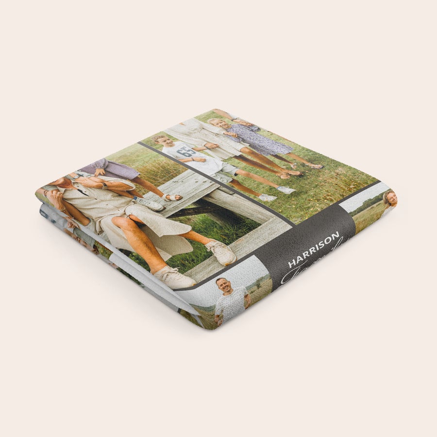 Toalha de banho impressa personalizada Toalha personalizada com fotos e nome impresso, para surpreender amigos e familiares.