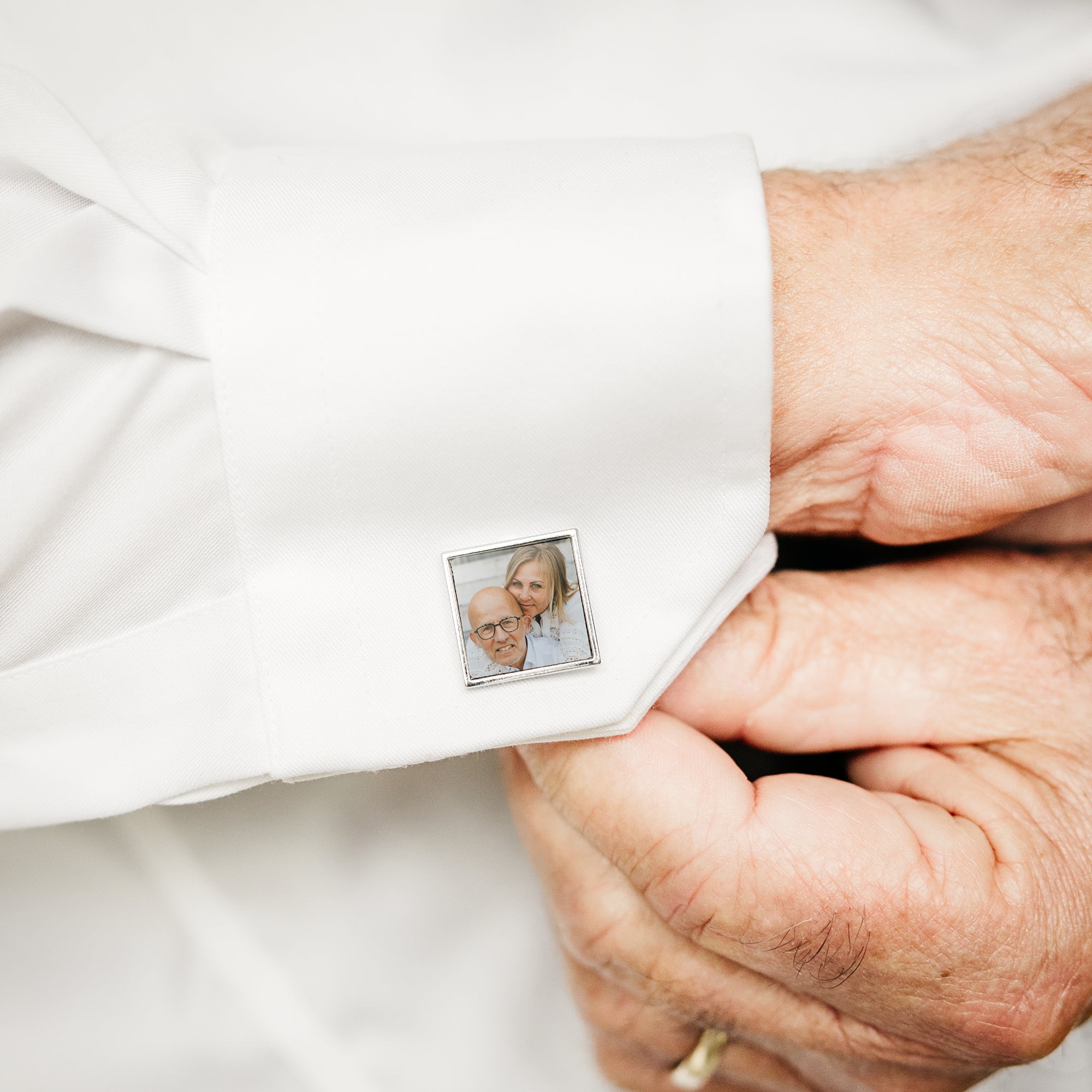 Square Photo Cufflinks