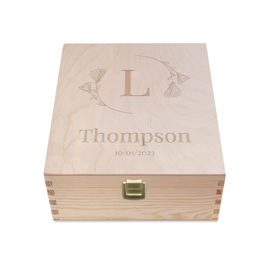 Personalised Wooden Memory Box | YourSurprise